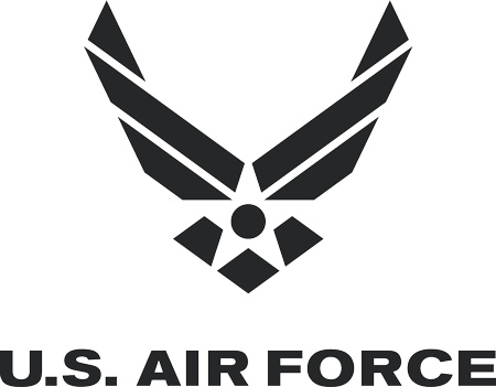 U.S. Air Force logo black